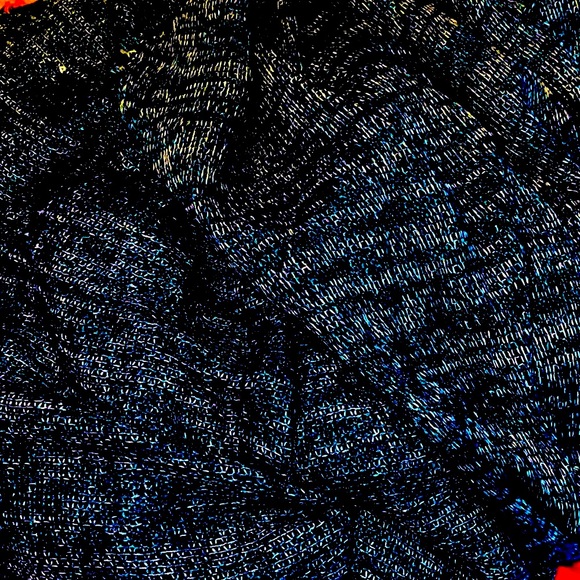 8.5 yards of Sweater Fabrics! Trending Latte + Heathered Indigo - Picture 4 of 4